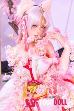 Shedoll Guxiaoyu(顾小雨) 168cm Dカップ スーパー軽量化 フルシリコン 顎機能追加可 コスプレ系 女狐 ラブドール - 画像 (6)