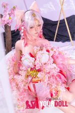 Shedoll Guxiaoyu(顾小雨) 168cm Dカップ スーパー軽量化 フルシリコン 顎機能追加可 コスプレ系 女狐 ラブドール - 画像 (10)