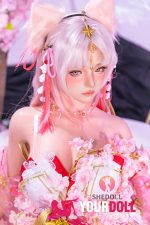 Shedoll Guxiaoyu(顾小雨) 168cm Dカップ スーパー軽量化 フルシリコン 顎機能追加可 コスプレ系 女狐 ラブドール - 画像 (5)