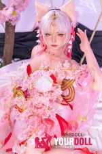 Shedoll Guxiaoyu(顾小雨) 168cm Dカップ スーパー軽量化 フルシリコン 顎機能追加可 コスプレ系 女狐 ラブドール - 画像 (8)
