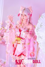Shedoll Guxiaoyu(顾小雨) 168cm Dカップ スーパー軽量化 フルシリコン 顎機能追加可 コスプレ系 女狐 ラブドール - 画像 (23)