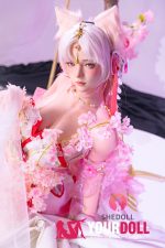 Shedoll Guxiaoyu(顾小雨) 168cm Dカップ スーパー軽量化 フルシリコン 顎機能追加可 コスプレ系 女狐 ラブドール - 画像 (16)