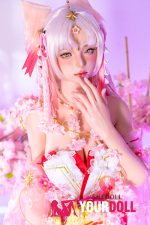Shedoll Guxiaoyu(顾小雨) 168cm Dカップ スーパー軽量化 フルシリコン 顎機能追加可 コスプレ系 女狐 ラブドール - 画像 (9)