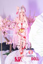 Shedoll Guxiaoyu(顾小雨) 168cm Dカップ スーパー軽量化 フルシリコン 顎機能追加可 コスプレ系 女狐 ラブドール - 画像 (26)