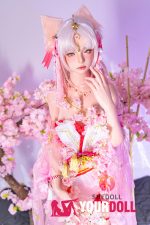 Shedoll Guxiaoyu(顾小雨) 168cm Dカップ スーパー軽量化 フルシリコン 顎機能追加可 コスプレ系 女狐 ラブドール - 画像 (18)