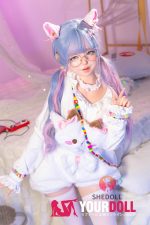 Shedoll Yaoyao(夭夭) 145cm Gカップ フルシリコン 顎機能追加可 無邪気 愛嬌 隠れ巨乳 かまってちゃん ラブドール 新品 - 画像 (13)