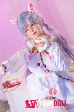 Shedoll Yaoyao(夭夭) 145cm Gカップ フルシリコン 顎機能追加可 無邪気 愛嬌 隠れ巨乳 かまってちゃん ラブドール 新品 - 画像 (9)