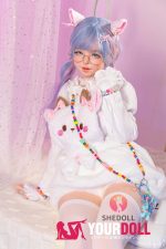Shedoll Yaoyao(夭夭) 145cm Gカップ フルシリコン 顎機能追加可 無邪気 愛嬌 隠れ巨乳 かまってちゃん ラブドール 新品 - 画像 (18)
