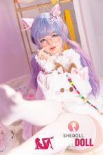 Shedoll Yaoyao(夭夭) 145cm Gカップ フルシリコン 顎機能追加可 無邪気 愛嬌 隠れ巨乳 かまってちゃん ラブドール 新品 - 画像 (12)
