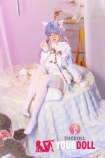 Shedoll Yaoyao(夭夭) 145cm Gカップ フルシリコン 顎機能追加可 無邪気 愛嬌 隠れ巨乳 かまってちゃん ラブドール 新品 - 画像 (24)
