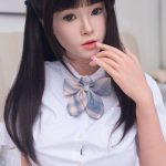 Top Fire Doll Sharon T28 158cm Dカップ ノーマル肌 フルシリコン 顎機能付き アジア系 楚々 JK ラブドール 新品