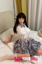 Top Fire Doll Sharon T28 158cm Dカップ ノーマル肌 フルシリコン 顎機能付き アジア系 楚々 JK ラブドール 新品 - 画像 (13)