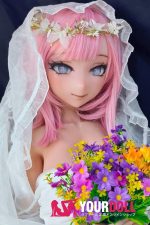 ElsaBabe 愛原未来 AHR009 148cm-M ピンク肌 フルシリコン 純白の花嫁 エルフ 大人感 ラブドール - 画像 (8)