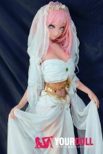 ElsaBabe 愛原未来 AHR009 148cm-M ピンク肌 フルシリコン 純白の花嫁 エルフ 大人感 ラブドール - 画像 (25)