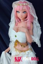 ElsaBabe 愛原未来 AHR009 148cm-M ピンク肌 フルシリコン 純白の花嫁 エルフ 大人感 ラブドール - 画像 (18)