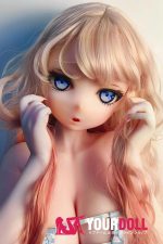 ElsaBabe 我妻真由美 RAD033 140cm-M ピンク肌 フルシリコン キラキラ 金髪美少女 ラブドール - 画像 (4)