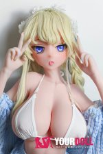 ElsaBabe 古川夏希 RAD020 148cm-L ピンク肌 フルシリコン 可愛い ペロペロ 彼女ちゃん アニメドール - 画像 (8)
