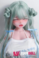 ElsaBabe 幸村可菜 RAD036 148cm-L ピンク肌 フルシリコン 我慢顔 イチャラブセックス 舌出し アニメドール