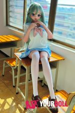 ElsaBabe 清水薄荷 RAD027 148cm-L ピンク肌 フルシリコン ドジっ子 めそめそ JK 同席彼女 アニメドール - 画像 (14)