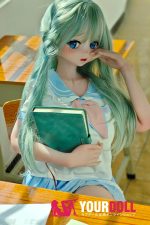 ElsaBabe 清水薄荷 RAD027 148cm-L ピンク肌 フルシリコン ドジっ子 めそめそ JK 同席彼女 アニメドール - 画像 (9)
