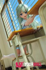 ElsaBabe 清水薄荷 RAD027 148cm-L ピンク肌 フルシリコン ドジっ子 めそめそ JK 同席彼女 アニメドール - 画像 (13)