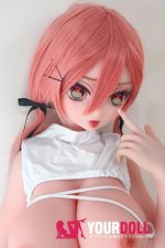 ElsaBabe 水谷柚子 RAD034 148cm-L ピンク肌 フルシリコン 束縛プレイ あかんべえ 舌出し パイズリ アニメドール