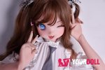 ElsaBabe 竹内由紀 RAD026 148cm-L ピンク肌 フルシリコン ウィンク 八重歯 ふわふわ 美少女 アニメドール - 画像 (14)