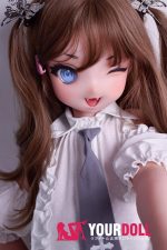 ElsaBabe 竹内由紀 RAD026 148cm-L ピンク肌 フルシリコン ウィンク 八重歯 ふわふわ 美少女 アニメドール - 画像 (5)