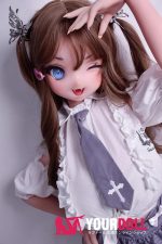 ElsaBabe 竹内由紀 RAD026 148cm-L ピンク肌 フルシリコン ウィンク 八重歯 ふわふわ 美少女 アニメドール - 画像 (7)