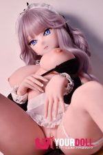 ElsaBabe 奈月飛鳥 AHR012 148cm-L ピンク肌 フルシリコン 巨乳メイド ご奉仕エッチ ラブドール - 画像 (3)