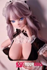 ElsaBabe 奈月飛鳥 AHR012 148cm-L ピンク肌 フルシリコン 巨乳メイド ご奉仕エッチ ラブドール - 画像 (7)