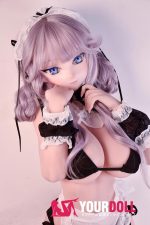 ElsaBabe 奈月飛鳥 AHR012 148cm-L ピンク肌 フルシリコン 巨乳メイド ご奉仕エッチ ラブドール - 画像 (10)