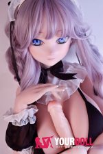 ElsaBabe 奈月飛鳥 AHR012 148cm-L ピンク肌 フルシリコン 巨乳メイド ご奉仕エッチ ラブドール - 画像 (4)