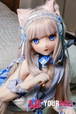 ElsaBabe 最上希海 RAD008 148cm-L ホワイト肌 フルシリコン 猫娘 コスプレ系 アニメドール - 画像 (3)