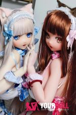 ElsaBabe 最上希海 RAD008 148cm-L ホワイト肌 フルシリコン 猫娘 コスプレ系 アニメドール - 画像 (8)