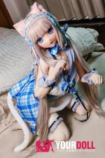 ElsaBabe 最上希海 RAD008 148cm-L ホワイト肌 フルシリコン 猫娘 コスプレ系 アニメドール - 画像 (5)