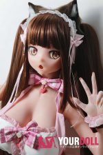 ElsaBabe 天野南 RAD019 148cm-L ピンク肌 フルシリコン 猫娘 コスプレ系 アニメドール - 画像 (3)
