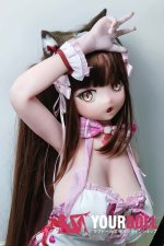 ElsaBabe 天野南 RAD019 148cm-L ピンク肌 フルシリコン 猫娘 コスプレ系 アニメドール - 画像 (2)
