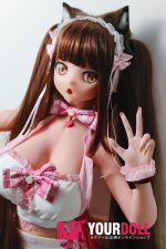 ElsaBabe 天野南 RAD019 148cm-L ピンク肌 フルシリコン 猫娘 コスプレ系 アニメドール - 画像 (5)
