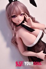 ElsaBabe 朝倉奈緒美 RAD018 148cm-L ピンク肌 フルシリコン 舌出し バニーガール エッチ ラブドール - 画像 (13)