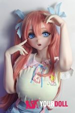 ElsaBabe 早川紗綾 RAD011 148cm-L ピンク肌 フルシリコン クーデレ 美少女 ギャップ萌え アニメドール - 画像 (2)