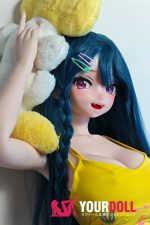 ElsaBabe 近野茉莉 RAD030 148cm-M ピンク肌 フルシリコン 陽キャ彼女 遊園地デート 八重歯 ラブドール - 画像 (4)