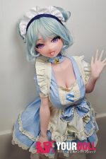ElsaBabe 朝倉奈緒美 RAD018 144cm-M ピンク肌 フルシリコン 舌出し メイド 愛嬌 ラブドール - 画像 (6)