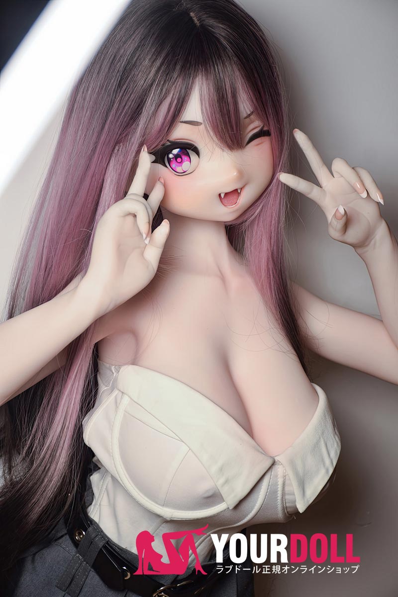 ElsaBabe 竹内由紀 RAD026 148cm-L ピンク肌 フルシリコン ウィンク 八重歯 愛嬌 アニメドール - 画像 (1)