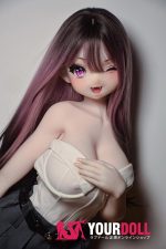 ElsaBabe 竹内由紀 RAD026 148cm-L ピンク肌 フルシリコン ウィンク 八重歯 愛嬌 アニメドール - 画像 (6)