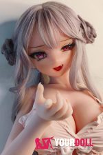 ElsaBabe 渡辺由乃 RAD024 70cm-M ピンク肌 フルシリコン ドヤ顔 半身ラブドール - 画像 (4)
