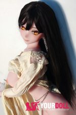 ElsaBabe 水田新奈 AHR019 148cm-L ピンク肌 フルシリコン 美人姉 巨乳 大人感 アニメドール - 画像 (14)