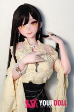 ElsaBabe 水田新奈 AHR019 148cm-L ピンク肌 フルシリコン 美人姉 巨乳 大人感 アニメドール - 画像 (8)