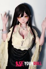 ElsaBabe 水田新奈 AHR019 148cm-L ピンク肌 フルシリコン 美人姉 巨乳 大人感 アニメドール - 画像 (10)