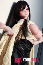 ElsaBabe 水田新奈 AHR019 148cm-L ピンク肌 フルシリコン 美人姉 巨乳 大人感 アニメドール - 画像 (12)